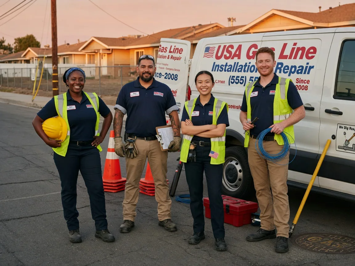 Gas Line Installation company in Avery, CA